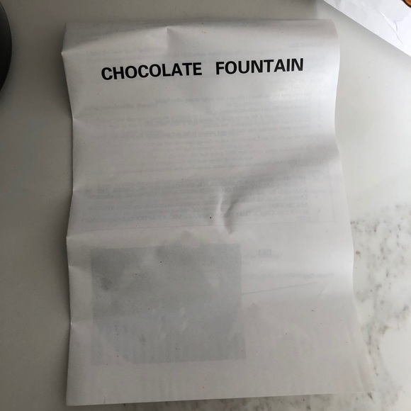 NWOT chocolate fountain made by classic cuisine - Picture 6 of 8